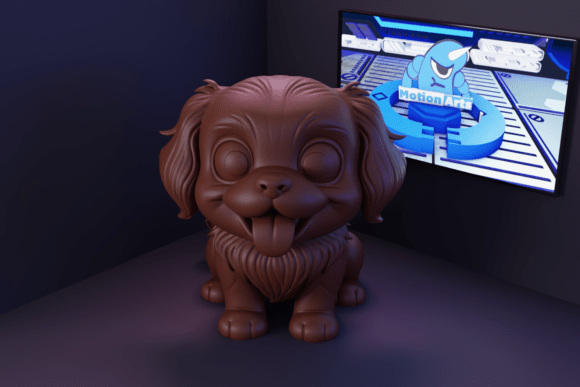 3D Labrador Retriever β Sweetness, Loyalty, and Joy in Every Detail