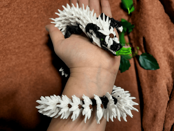 Articulated Flower Dragon β Support-Free High-Resolution 3D Printable Fidget Toy