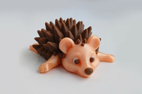 Articulated Hedgehog Flexi Toy 🦔: A Playful Addition to Your 3D Printing Projects