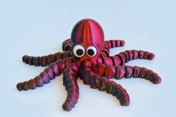 Articulated Octopus – Flexible 3D Model