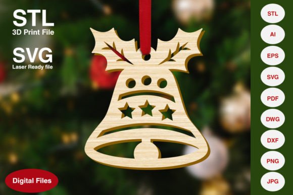 Bell Christmas Tree Decoration Ornament: A Modern Twist on Classic Holiday Decor