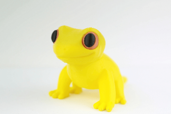 Cute Yellow Gecko β A Versatile 3D Printable Figure for All Skill Levels