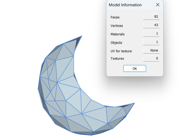 Wall Moon 3D Model STL and OBJ File